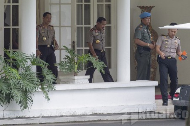 Kabareskrim Datangi Istana Negara
