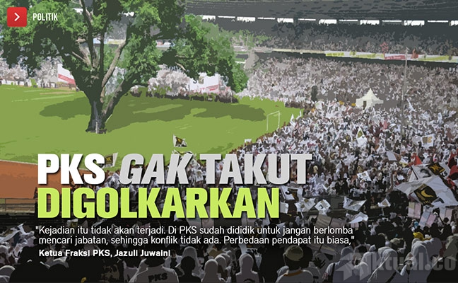 Kader Yakin Prahara Golkar Tak Menular di PKS