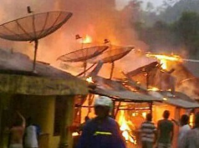 Kebakaran di Tapteng Telan Satu Korban
