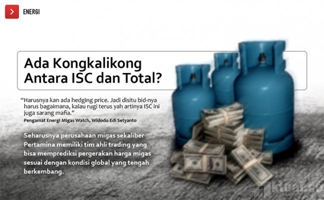 Kecurangan Tender LPG, Migas Watch: Ada "Kongkalikong" Antara ISC dan Total