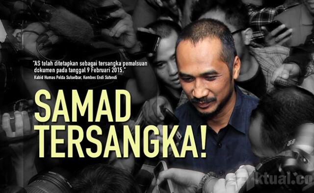 Ketua KPK Abraham Samad Resmi Sandang Status Tersangka