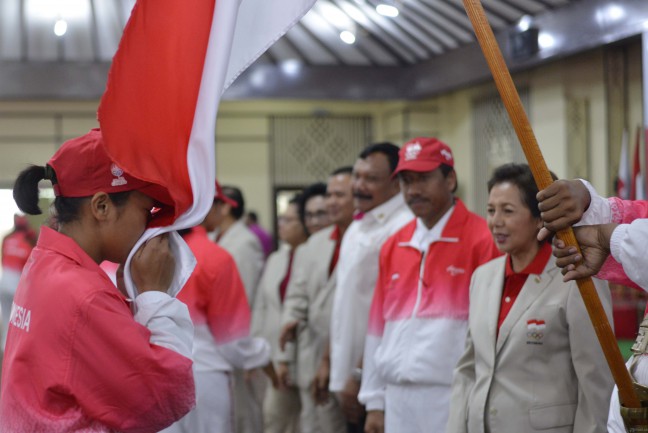 Kontingen Indonesia Untuk SEA Games Dikukuhkan