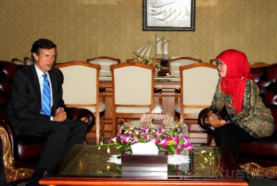 Kunjungan Dubes AS ke Kantor Mensos