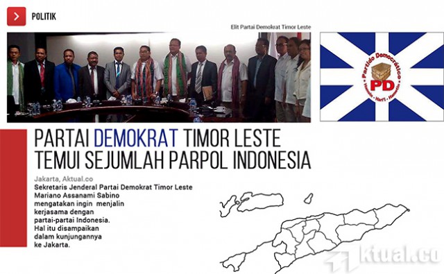 Kunjungi NasDem, PD Timor Leste Tekankan Pentingnya Generasi Muda