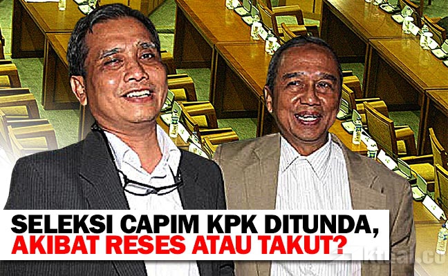 Legislatif Diminta Menunda Pemilihan Pimpinan KPK