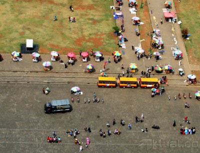 Libur Panjang, Monas Diserbu Warga