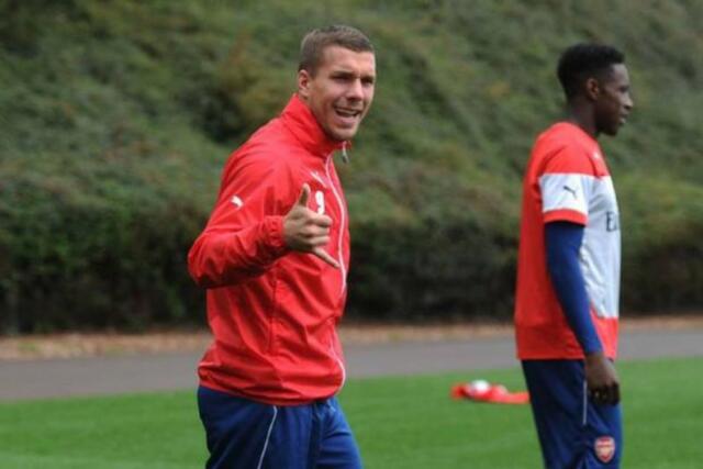 Lukas Podolski Tiba di Inter Milan untuk Tandatangani Kontrak