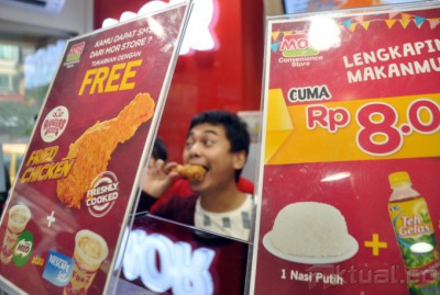 MOR Store Bagi 10 Ribu Ranger Chiken Gratis