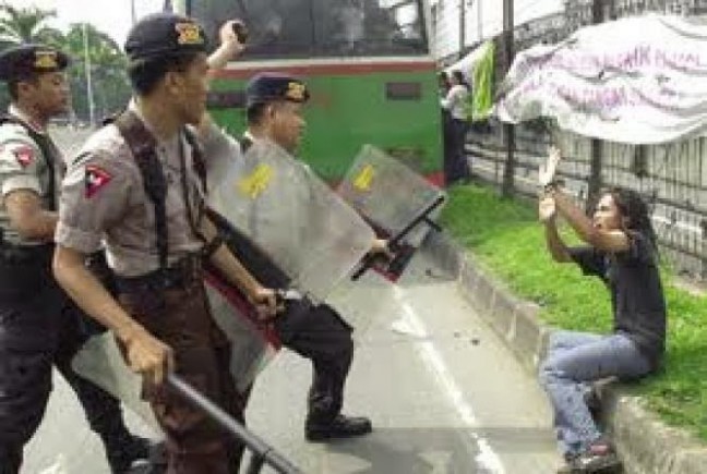 Mahasiswa IISIP: Kepolisian Makin Represif Sejak Jokowi Presiden