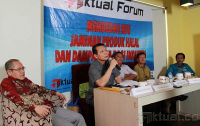 Membedah Rancangan Undang-Undang Jaminan Produk Halal