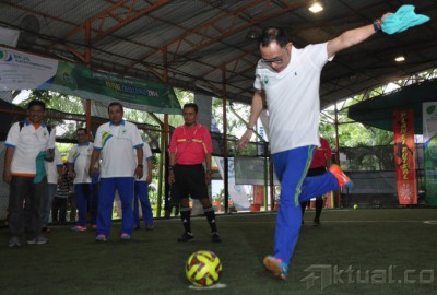 Menaker Buka Kompetisi Futsal BPJS