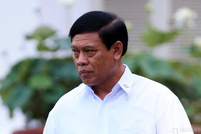 Menkopolhukam Tedjo Edhi Dilaporkan ke Bareskrim Polri