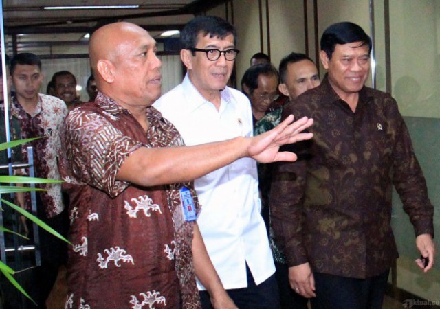 Menkumham: SK Golkar Kubu Agung Atas Persetujuan Jokowi