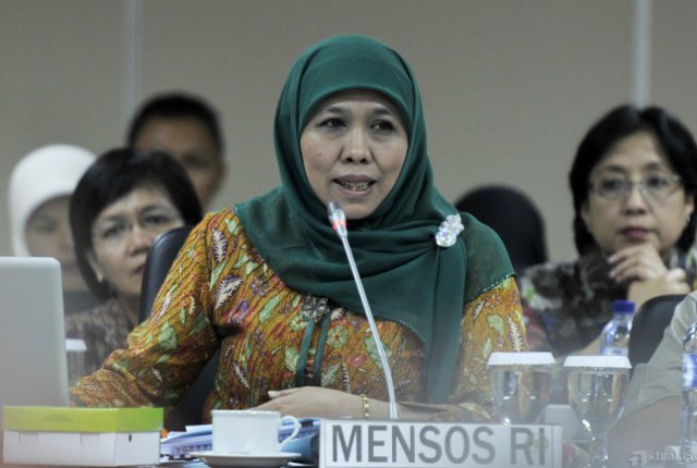 Mensos Upayakan KIS dan KIP Untuk Anak Yatim