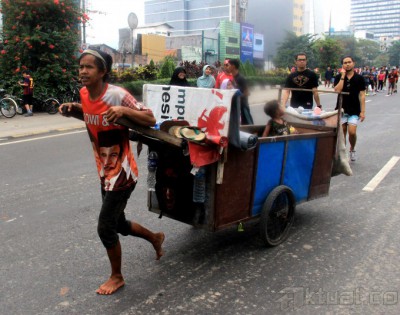 Menyikap Derita Manusia Gerobak Ibu Kota