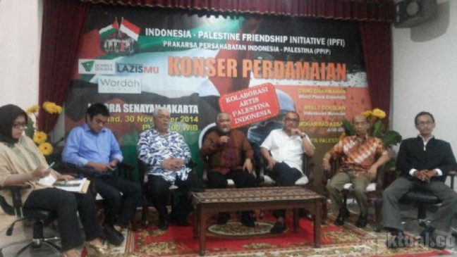 Musisi Indonesia dan Palestina Berkaloborasi di Konser Musik