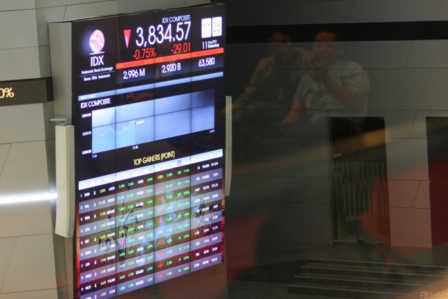 "Outlook" Perekonomian RI Positif, IHSG Dibuka Naik 11 Poin