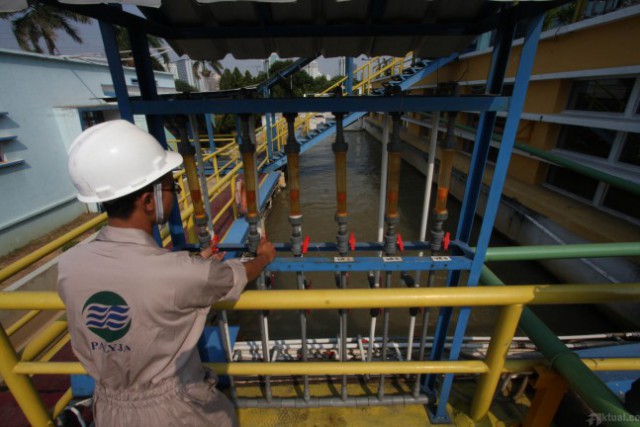 Palyja Lakukan Pemeliharaan Fasilitas Produksi Air Minum