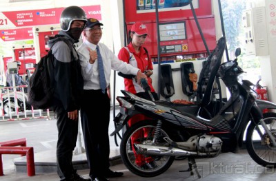 Pantau Pasokan BBM, Jero Wacik Sidak Dua SPBU di Jakarta