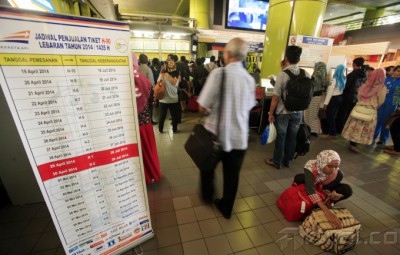 Pemesanan Tiket Kereta Api Lebaran Telah Dibuka