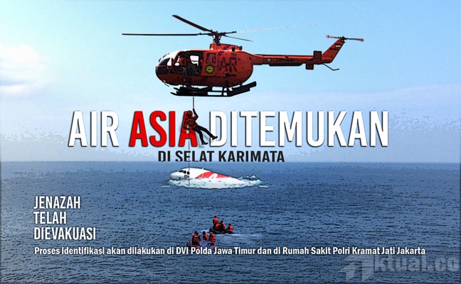 Pencarian AirAsia, Identifikasi Korban Dilakukan di Jatim dan Jakarta