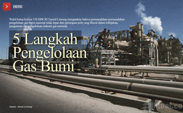 Pengelolaan Gas Bumi Terlalu Liberal, DPR Sarankan Lima Langkah Ini