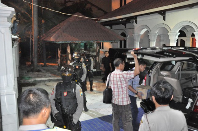 Penyidik Polri Geledah Kantor Dinas Pertamanan Kota Semarang