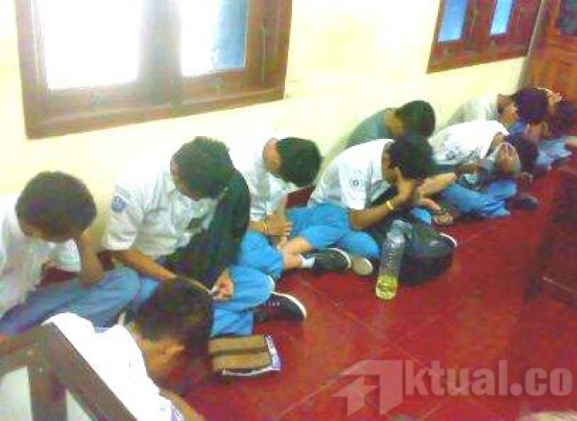 Pesta Miras Oplosan, Sembilan Pelajar Digelandang Polisi