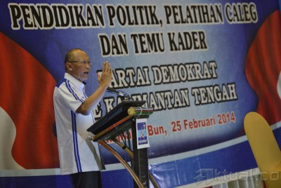 Pidato Pramono Edhie, Pendidikan Politik, Pelatihan Caleg dan Temu Kader Partai Demokrat