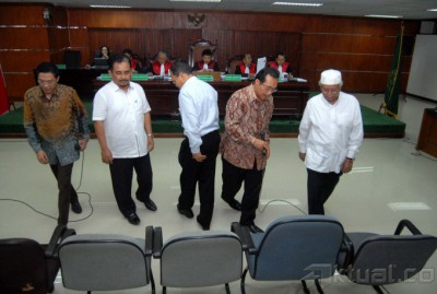 Politisi PKS Reuni di Sidang Kasus Impor Saksi