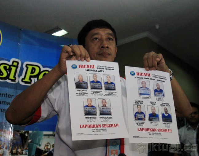 Polri Siap Bantu Cari Tahanan BNN yang Kabur