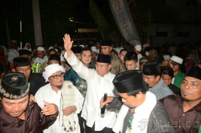 Prabowo Kunjungi Pondok Pesantren Al Qodiri