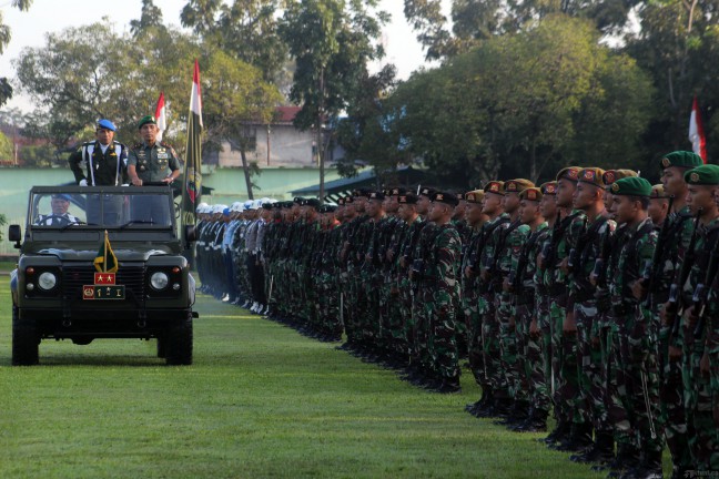 Prajurit Kodam Sriwijaya Siap Jaga Perbatasan Papua