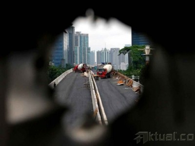 Proyek JLNT Kampung Melayu-Tanah Abang Mandeg