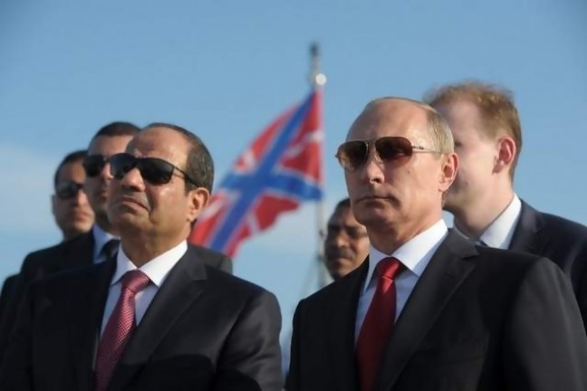 Putin- Al Sisi Sepakat Bangun Pembangkit Nuklir di Mesir