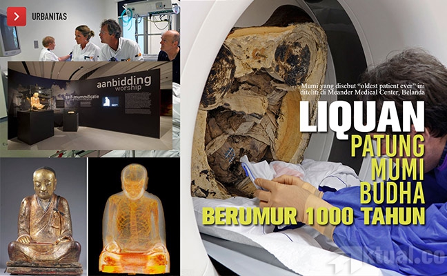 Rahasia Mumi dalam Patung Budha 1000 Tahun Terungkap