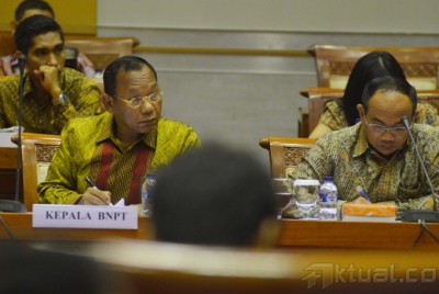 Rapat Dengar Pendapat BNPT dan DPR RI