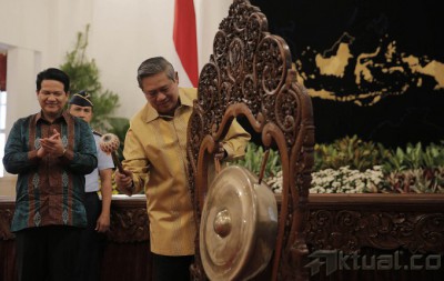 SBY Buka Rapat Evaluasi Penyelenggaraan Pemilu 2014 di Istana