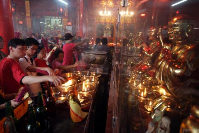 Sambut Perayaan Imlek, Klenteng Kim Tek Le Direnovasi