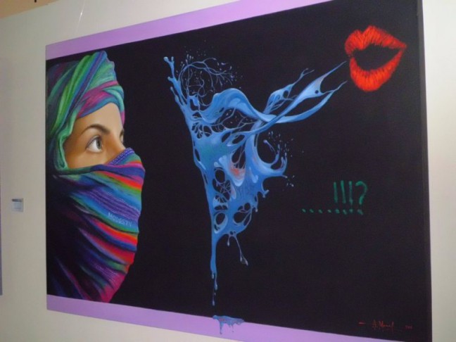 Sejumlah Seniman Provinsi Ikuti Pameran 'Batang Arttaention'