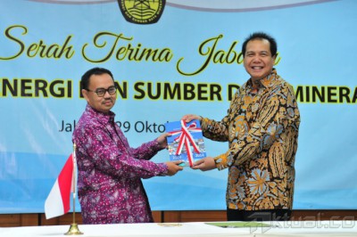 Serah Terima Jabatan Menteri Energi dan Sumber Daya Mineral