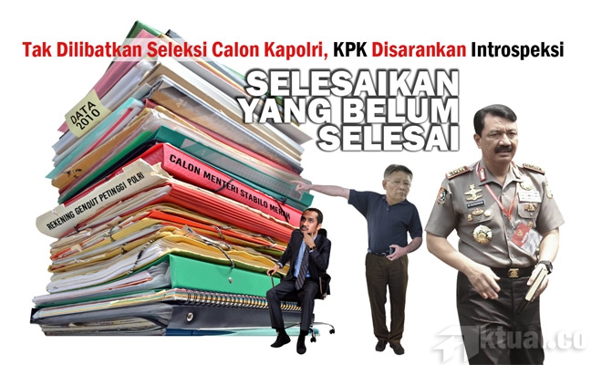 Tak Dilibatkan Seleksi Calon Kapolri KPK Disarankan Introspeksi