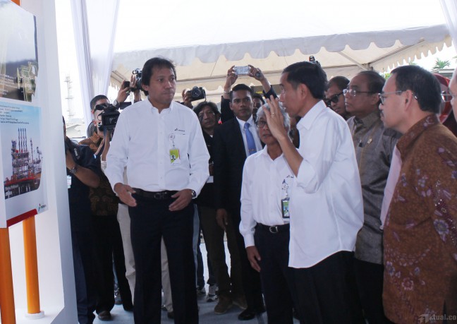 Terminal Arun Resmi Beroperasi, Jokowi: PLN Hemat Rp72 Miliar/Hari