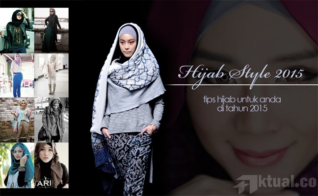 Tetap Bergaya Modis dengan Fesyen Kreasi Hijab 2015