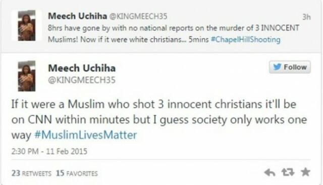 Tiga Warga Muslim Ditembak, Media AS Bungkam