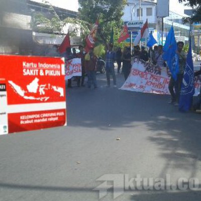 Tolak Kedatangan Jokowi, Demo Dibubarkan Paksa Anggota TNI