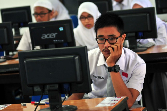 UN Berbasis Komputer Hanya Digelar di Sekolah Yang Mumpuni