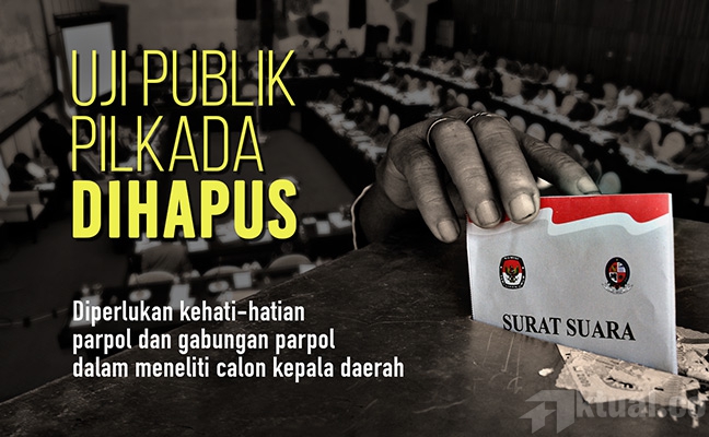Uji Publik Dihapus dalam Tahapan Pilkada