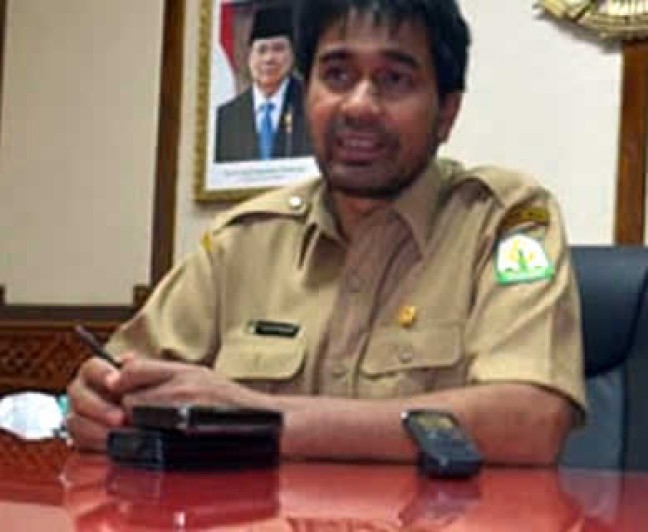 Wagub Muzakkir Manaf Resmikan Bandara Senubung