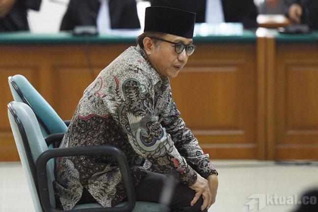 Waryono: USD140 Ribu Untuk Komisi VII Berasal dari Mantan Kepala SKK Migas